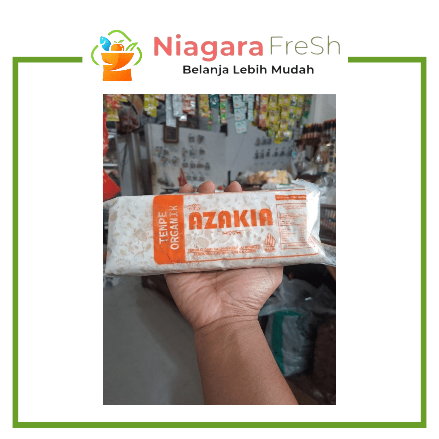 Tempe Organik Azakia