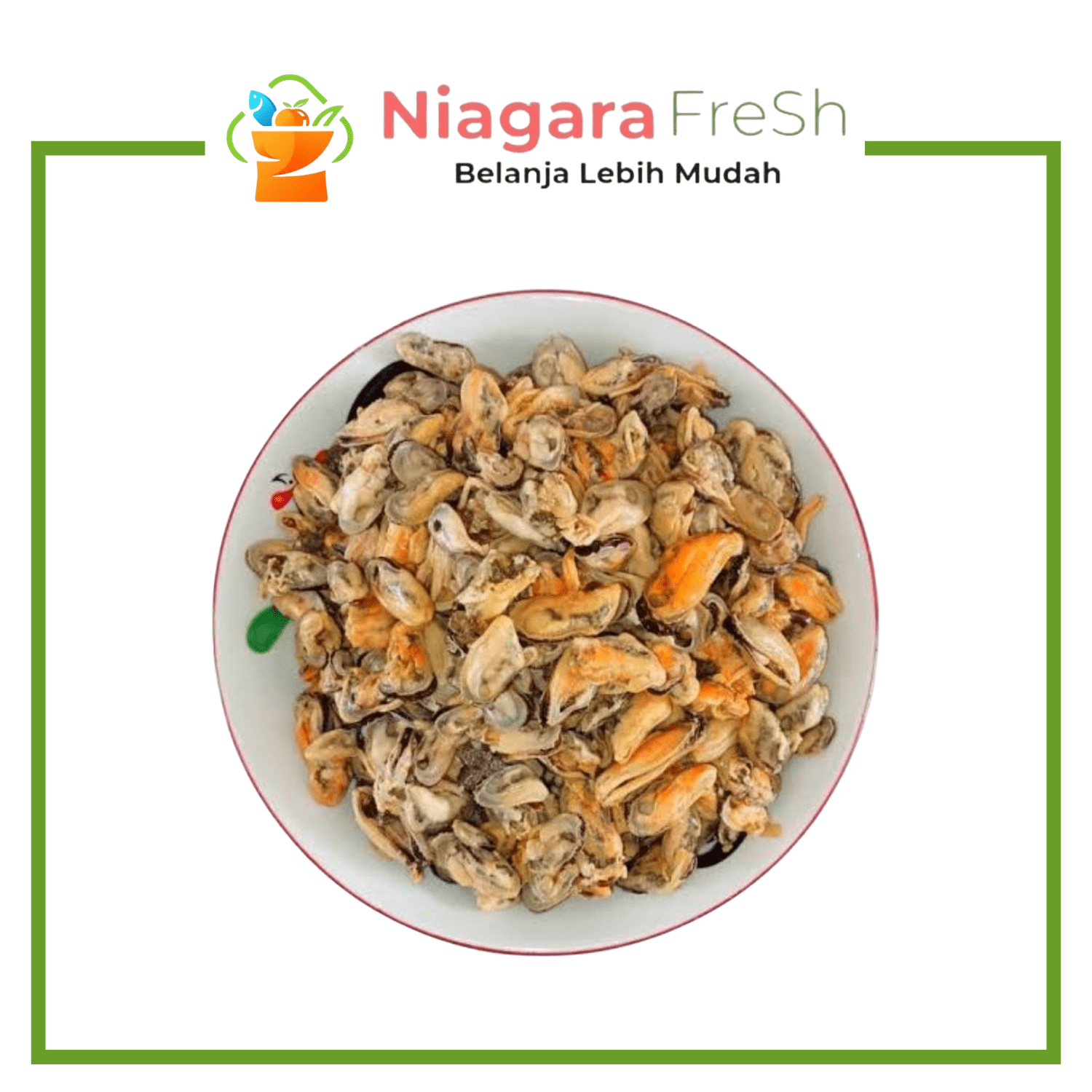 Kerang Hijau Kupas 500gr