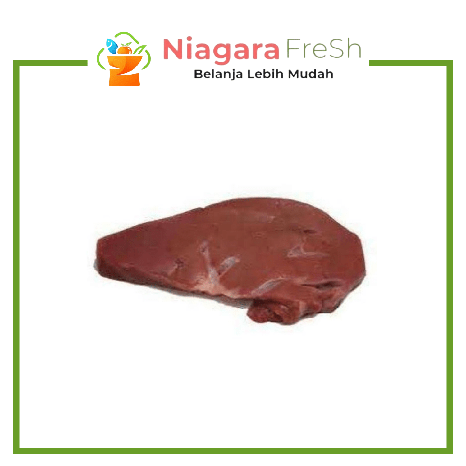 Hati Sapi Segar 500gr