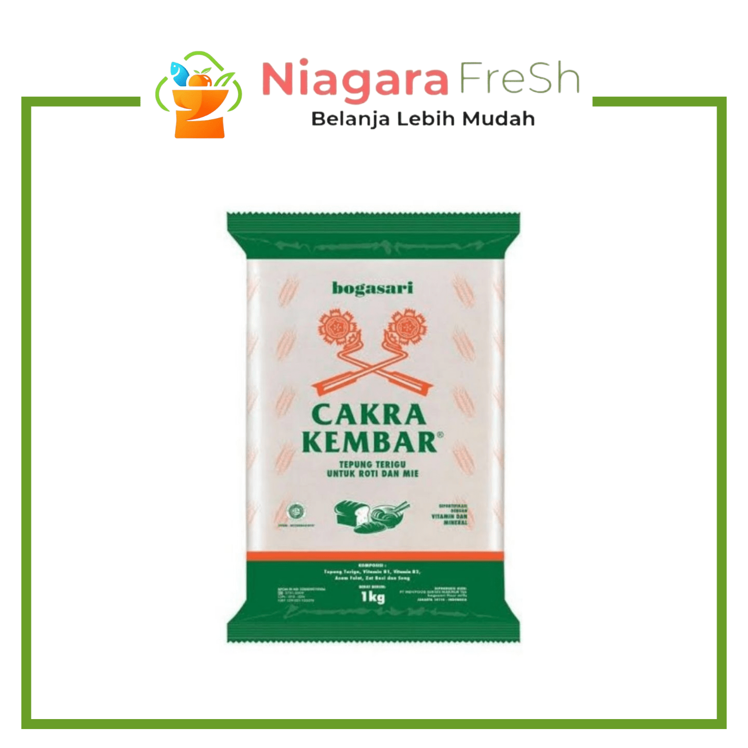 Tepung Cakra Kembar 1 Kg